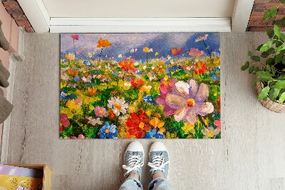 Indoor doormat Meadow flowers