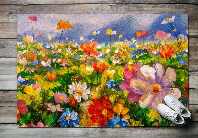 Indoor doormat Meadow flowers