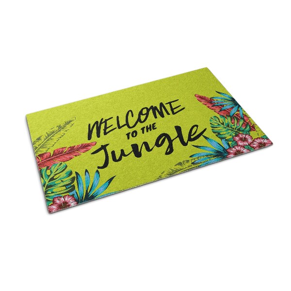 Indoor doormat Welcome to the jungle