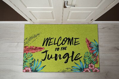 Indoor doormat Welcome to the jungle