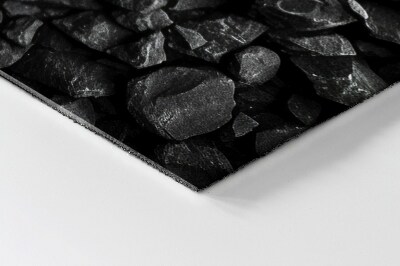 Entry mat Black stones