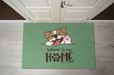 Entry mat Welcome to our home