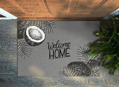 Entry mat Welcome home