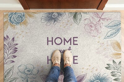 Entry mat Home sweet home