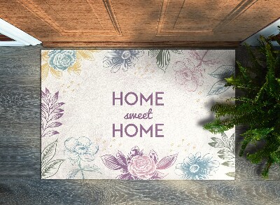 Entry mat Home sweet home