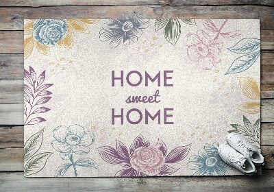 Entry mat Home sweet home