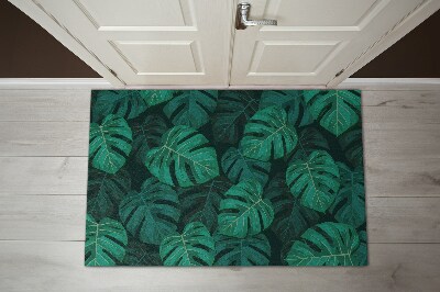 Door mat Monstera leaves