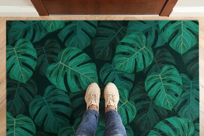 Door mat Monstera leaves