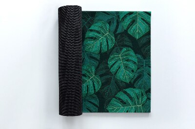 Door mat Monstera leaves