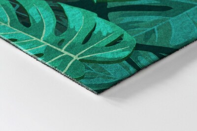 Door mat Monstera leaves