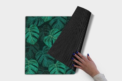 Door mat Monstera leaves