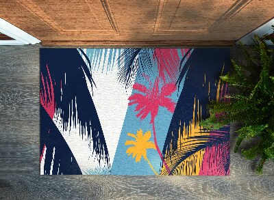 Door mat Palm trees