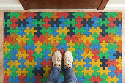 Indoor door mat Puzzle