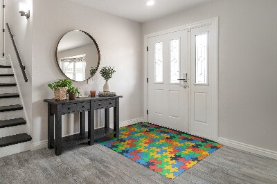 Indoor door mat Puzzle