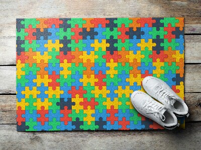 Indoor door mat Puzzle