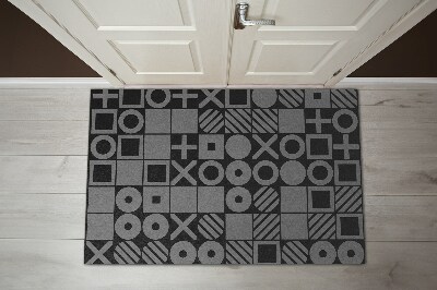 Door mat Squares