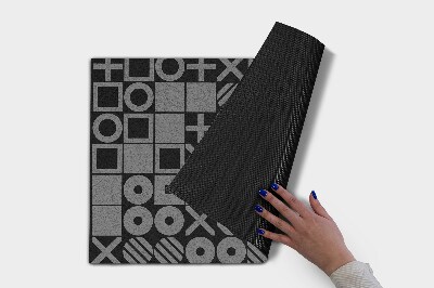 Door mat Squares