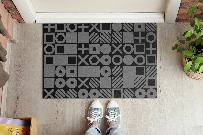 Door mat Squares