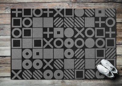 Door mat Squares