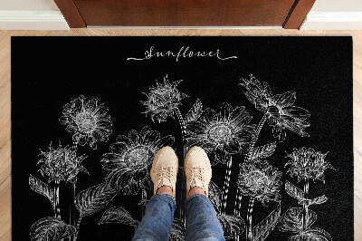 Door mat Sunflowers flowers
