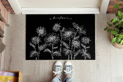 Door mat Sunflowers flowers