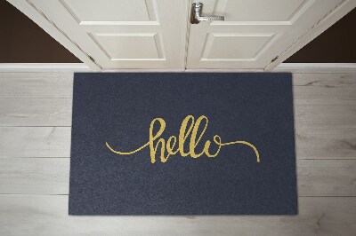 Doormat Hello