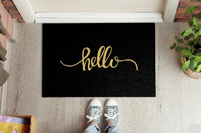 Doormat Hello