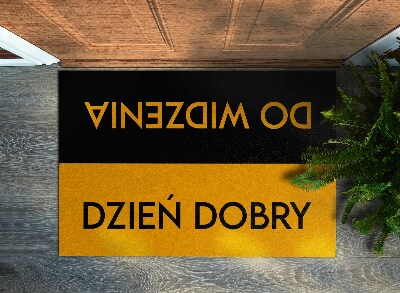 Doormat Dzień dobry do widzenia