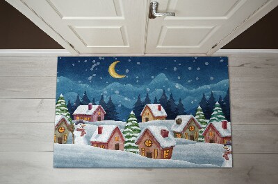 Door mat indoor Christmas winter