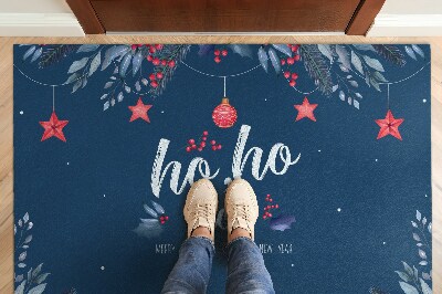 Door mat indoor Merry Christmas and Happy New Year