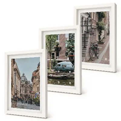 Photo frame wall City quiet views of buildings