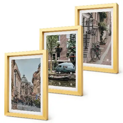 Photo frame wall City quiet views of buildings