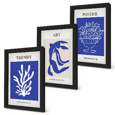 Photo frame wall Henri Matisse's Abstract Art Posters
