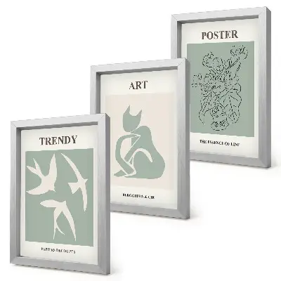 3-piece wall art set Stylish illustrations by Henri Matisse
