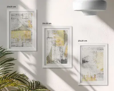 Photo frame wall Abstract minimalist fashionable painting patterns