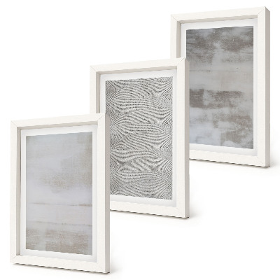 Photo frame wall Modern texture structures in a minimalist style