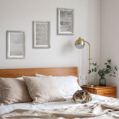 Photo frame wall Modern texture structures in a minimalist style