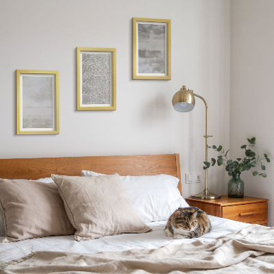Photo frame wall Modern texture structures in a minimalist style