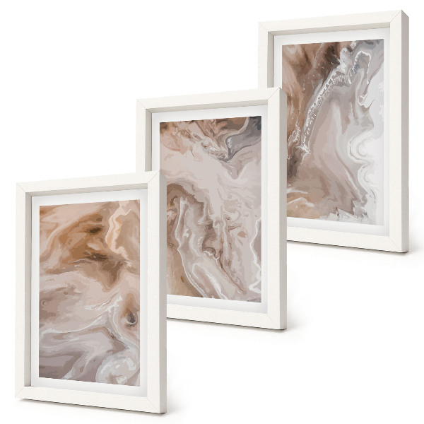 Photo frame wall Stone texture abstract marble patterns