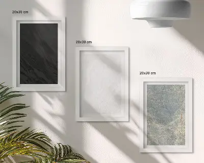 Photo frame wall decorative stone-style multi-color set