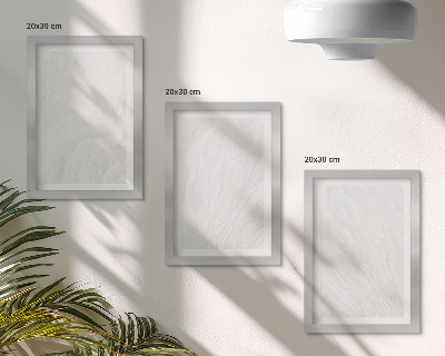 Photo frame wall Elegant marble linear stone structure