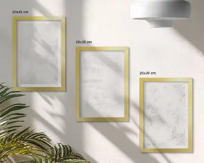 3-piece minimalist canvas wall art set featuring white spots on neutral backgrounds
