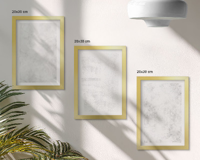 3-piece wall art set White spots on canvas minimalist backgrounds