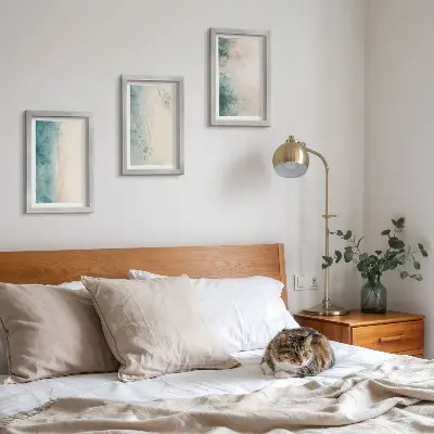 3-piece wall art set spilled watercolor minimalist canvas prints