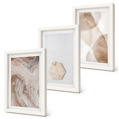 Photo frame wall Designer abstraction inspired by nature