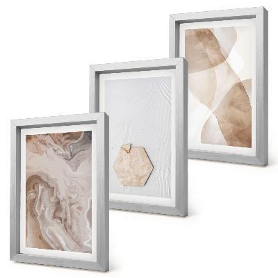 Photo frame wall Designer abstraction inspired by nature