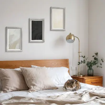 3-piece wall art set structures in minimalist tones