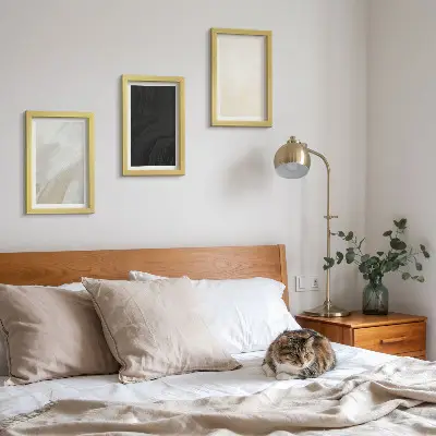 3-piece wall art set structures in minimalist tones
