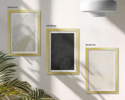 3-piece wall art set structures in minimalist tones