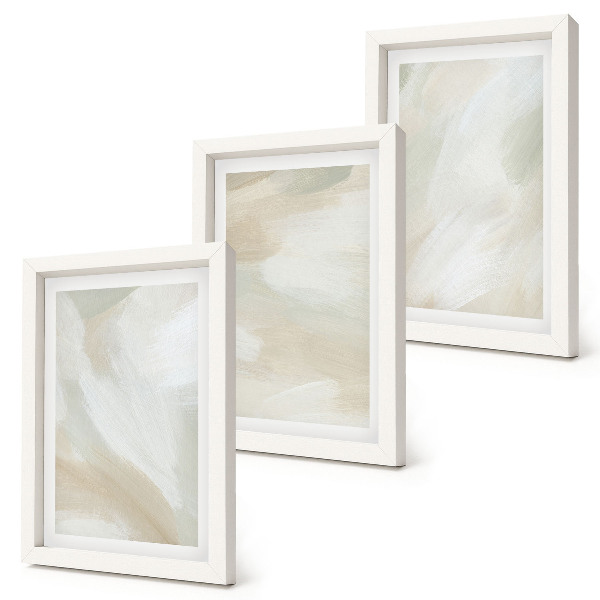 Photo frame wall Paint texture traces of paint minimalism